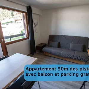 Les Cimes, Chaleureux 4 Pers, 50m Du Télécabine, Vue Dégagée Sur Les Pistes, Draps Non Compris Appartement Saint-Jean-dʼAulps